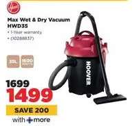 Max Wet & Dry Vacuum HWD35