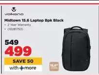 Volkano Midtown 15.6 Laptop Bpk Black