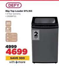 Defy 8kg Top Loader DTL165