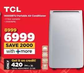 TCL 14000BTU Portable Air Conditioner