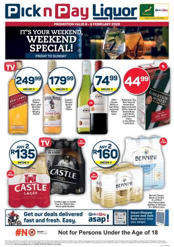 Pick n Pay catalogue  - 06/02/2026 - 08/02/2026.