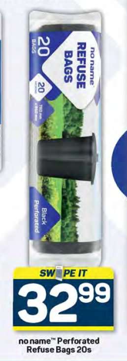 no name Perforated Refuse Bags 20s