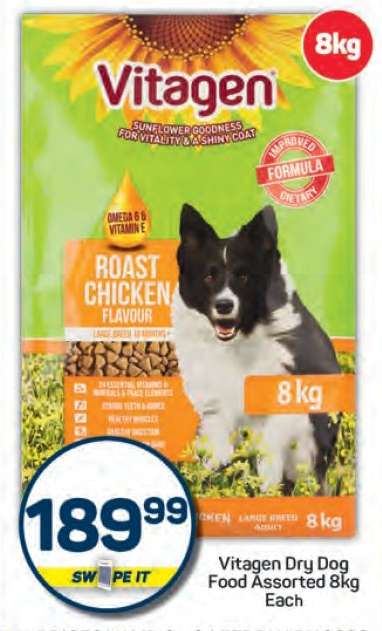 Vitagen Dry Dog Food Assorted 8kg