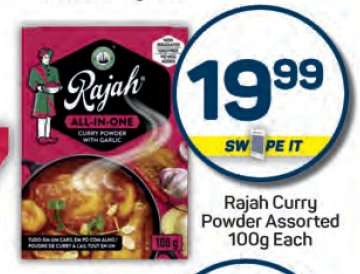 Rajah Curry Powder Assorted