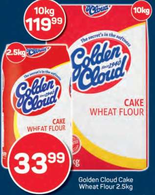 Golden Cloud Cake
Wheat Flour 2.5kg