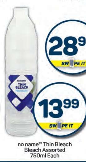 no name™ Thin Bleach