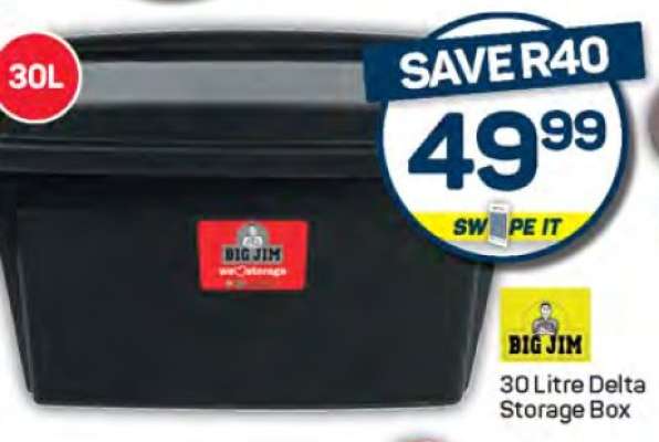 30 Litre Delta Storage Box