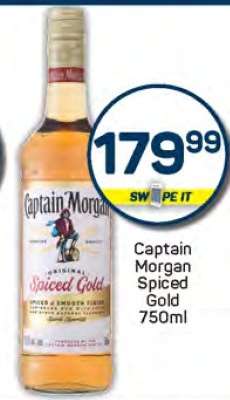 Captain Morgan Spiced Gold 750ml