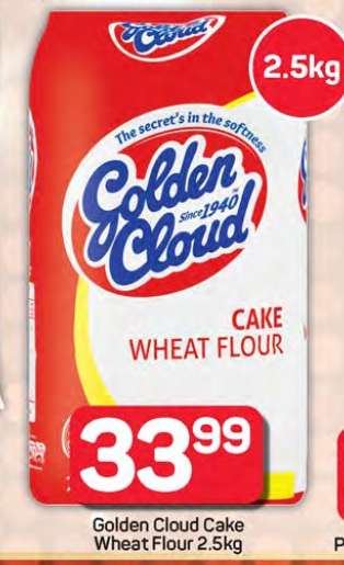 Golden Cloud Cake
Wheat Flour 2.5kg