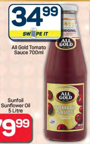 All Gold Tomato Sauce-700ml