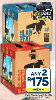 First Choice Long Life Milk