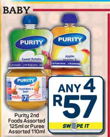 Purity 2nd Foods Assorted