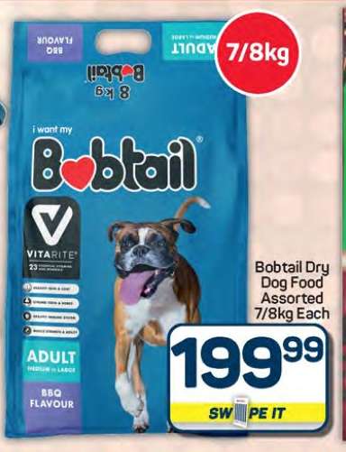 Bobtail Dry Dog Food Assorted