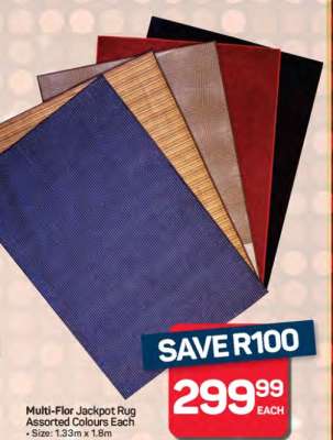 Multi-Flor Jackpot Rug