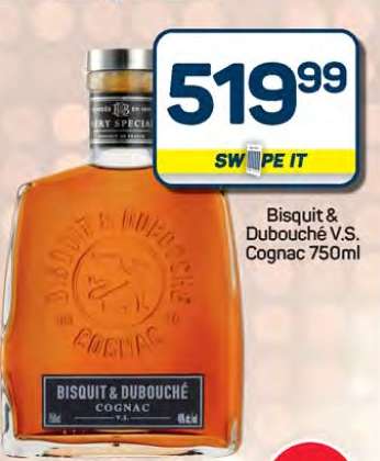 BISQUIT & DUBOUCHÉ V.S. COGNAC 750ml