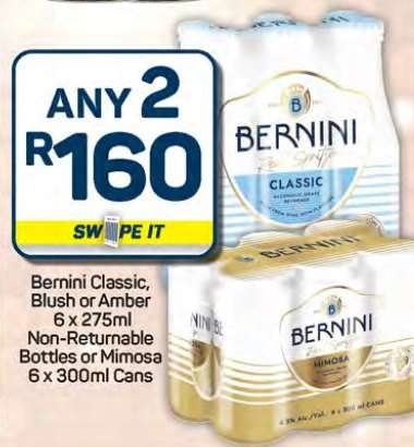 Bernini Classic, Blush or Amber