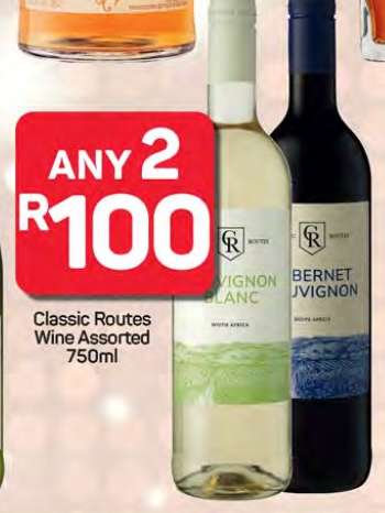 Classic Routes Wine Assorted 750ml