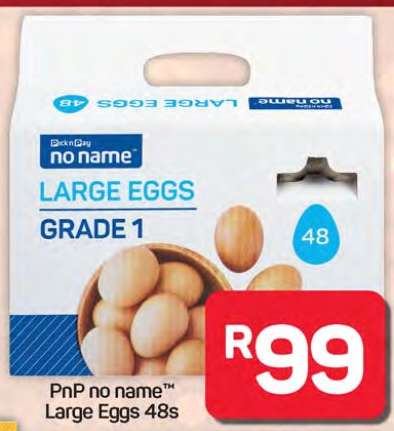 PnP no name™ Large Eggs 48s