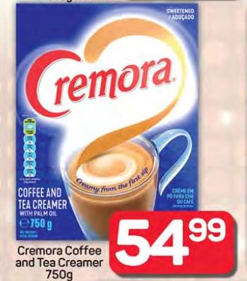 Cremora Coffee and Tea Creamer