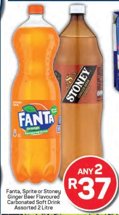 Fanta Sprite or Stoney