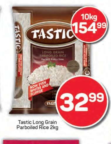 Tastic Long Grain Parboiled Rice-2kg