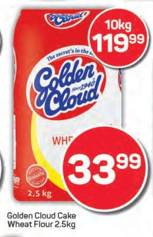 Golden Cloud Cake
Wheat Flour 2.5kg