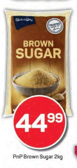 PnP Brown Sugar 2kg