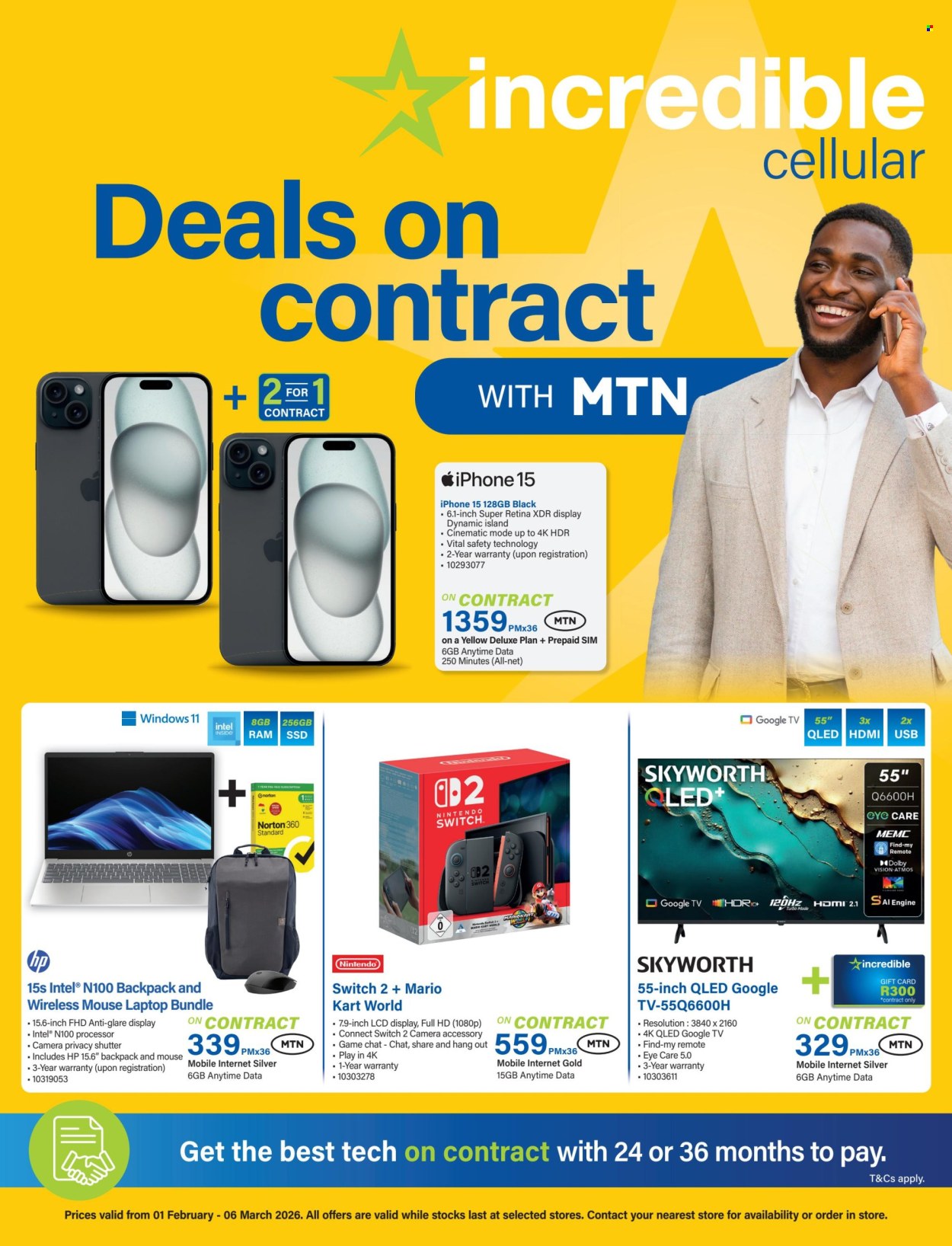 Incredible Connection specials - 01/02/2026 - 06/03/2026. Page 1