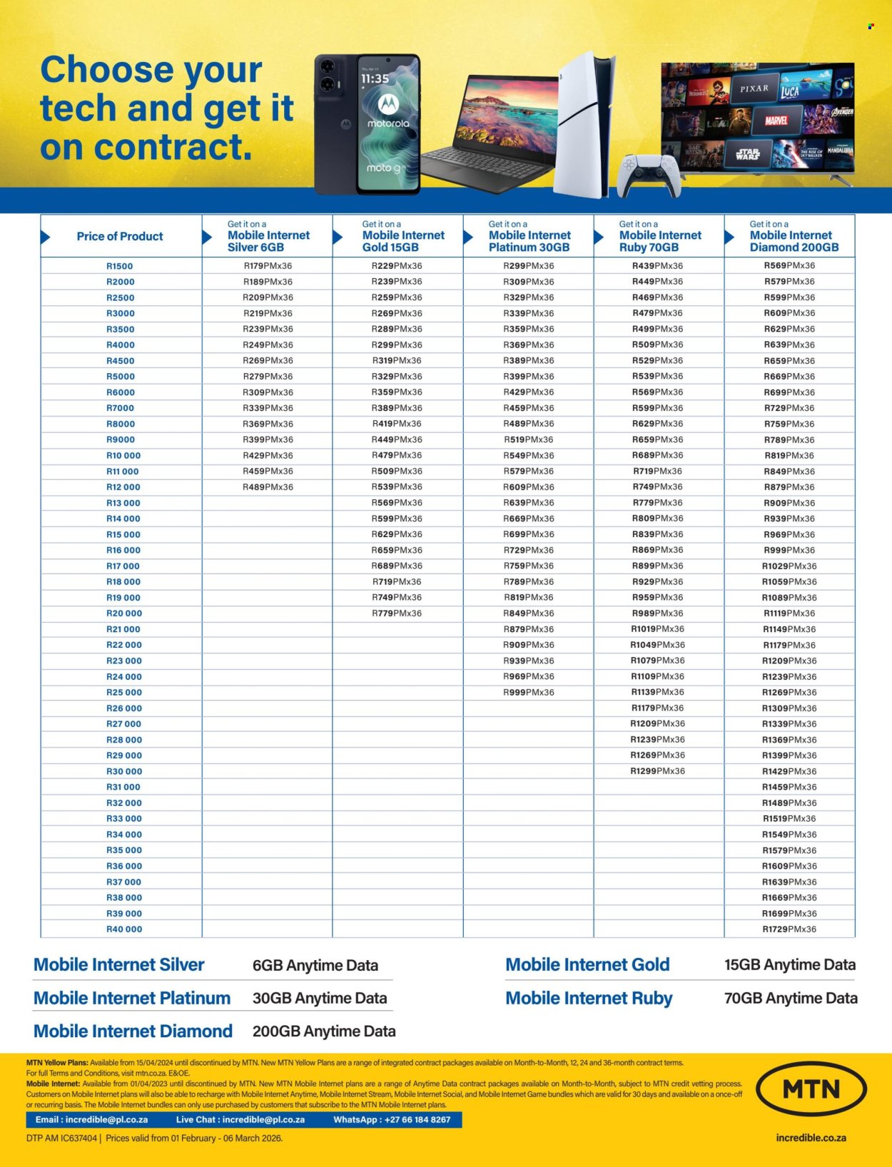 Incredible Connection specials - 01/02/2026 - 06/03/2026. Page 4