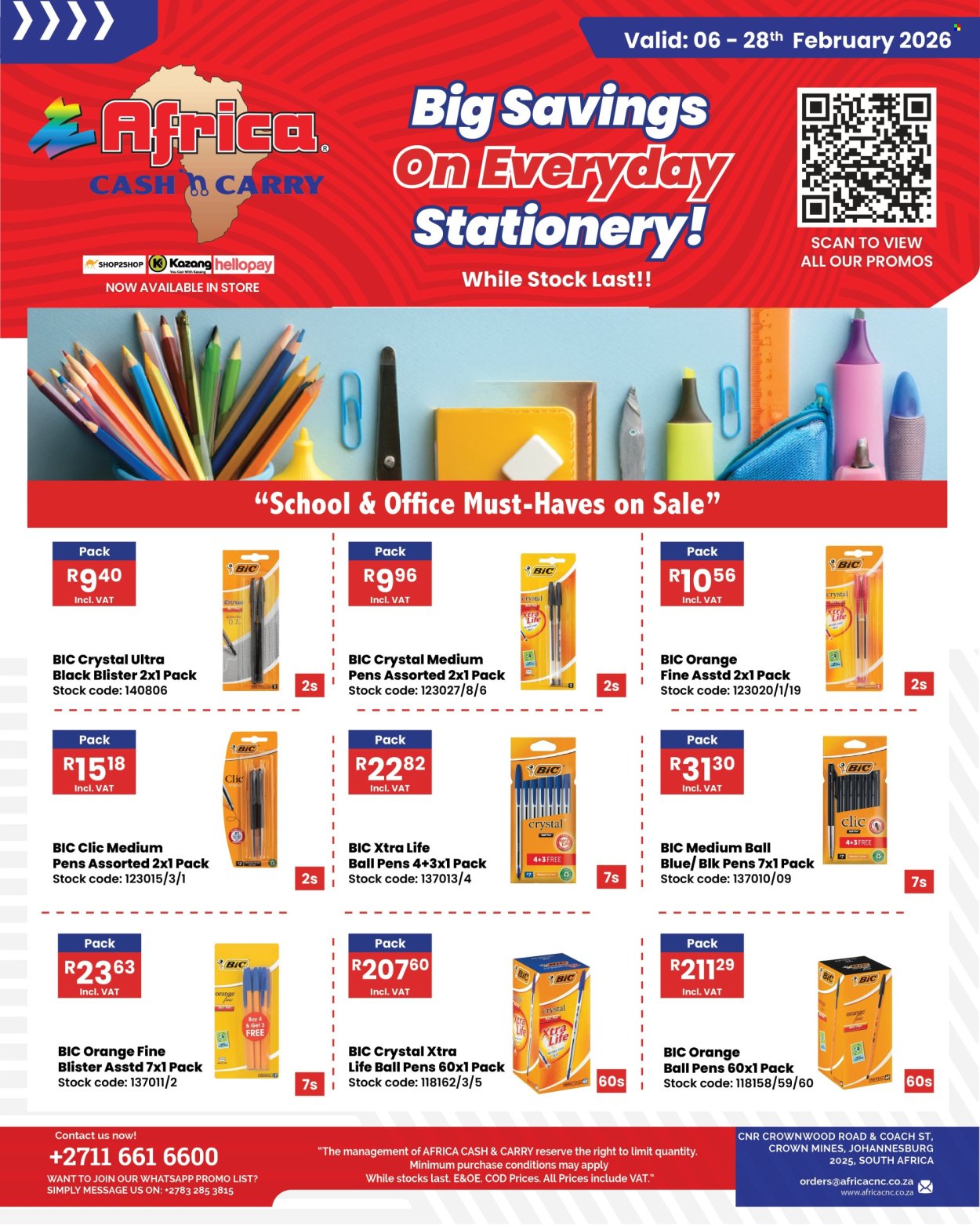 Africa Cash & Carry specials - 06/02/2026 - 28/02/2026. Page 1