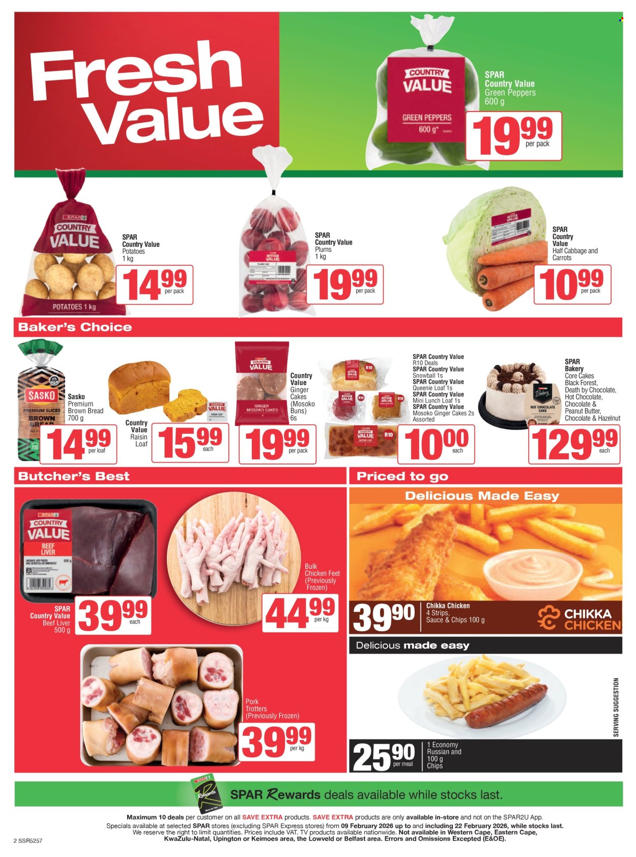 SPAR specials - 09/02/2026 - 22/02/2026. Page 2
