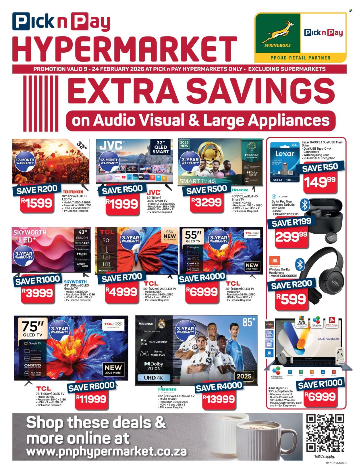 Pick n Pay Hypermarket specials - 09/02/2026 - 24/02/2026. Page 1