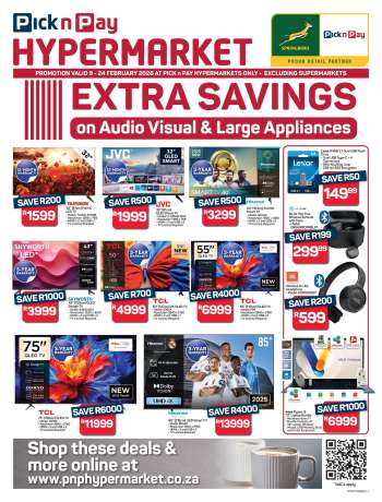 Pick n Pay Hypermarket catalogue  - 09/02/2026 - 24/02/2026.
