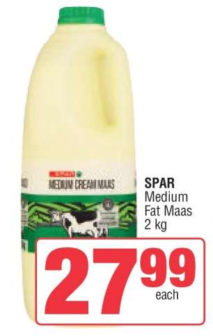 SPAR Medium Fat Maas