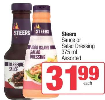 Steers Sauce or Salad Dressing