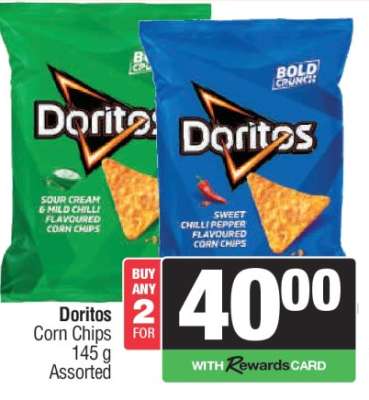 DORITOS CORN CHIPS