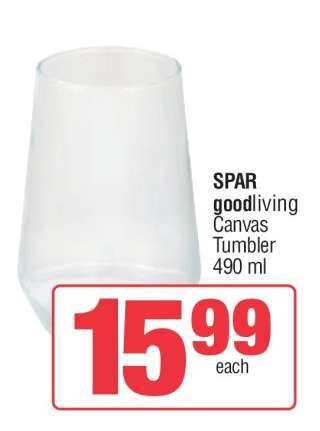SPAR goodliving Canvas Tumbler