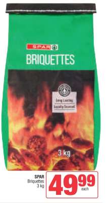 SPAR Briquettes 3 kg