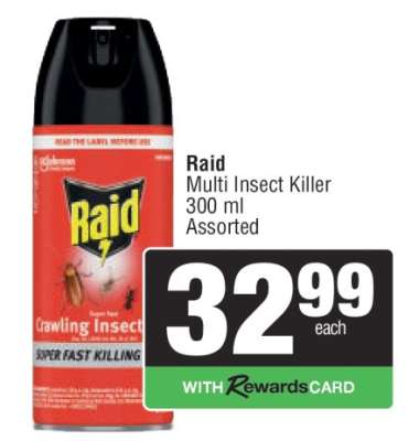 Raid Multi Insect Killer