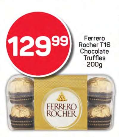 Ferrero Rocher T16 Chocolate Truffles 200g