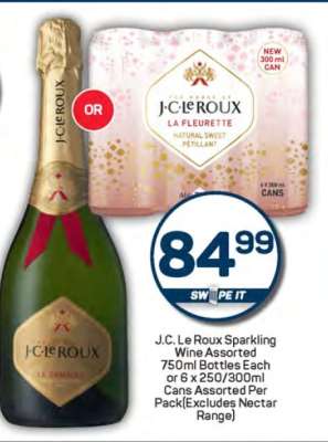 J.C. Le Roux Sparkling Wine Assorted