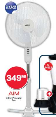 AIM 40cm Pedestal Fan