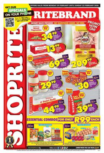 Shoprite catalogue  - 09/02/2026 - 22/02/2026.