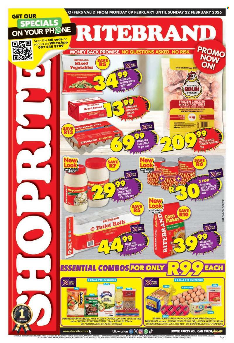 Shoprite catalogue  - 09/02/2026 - 22/02/2026.