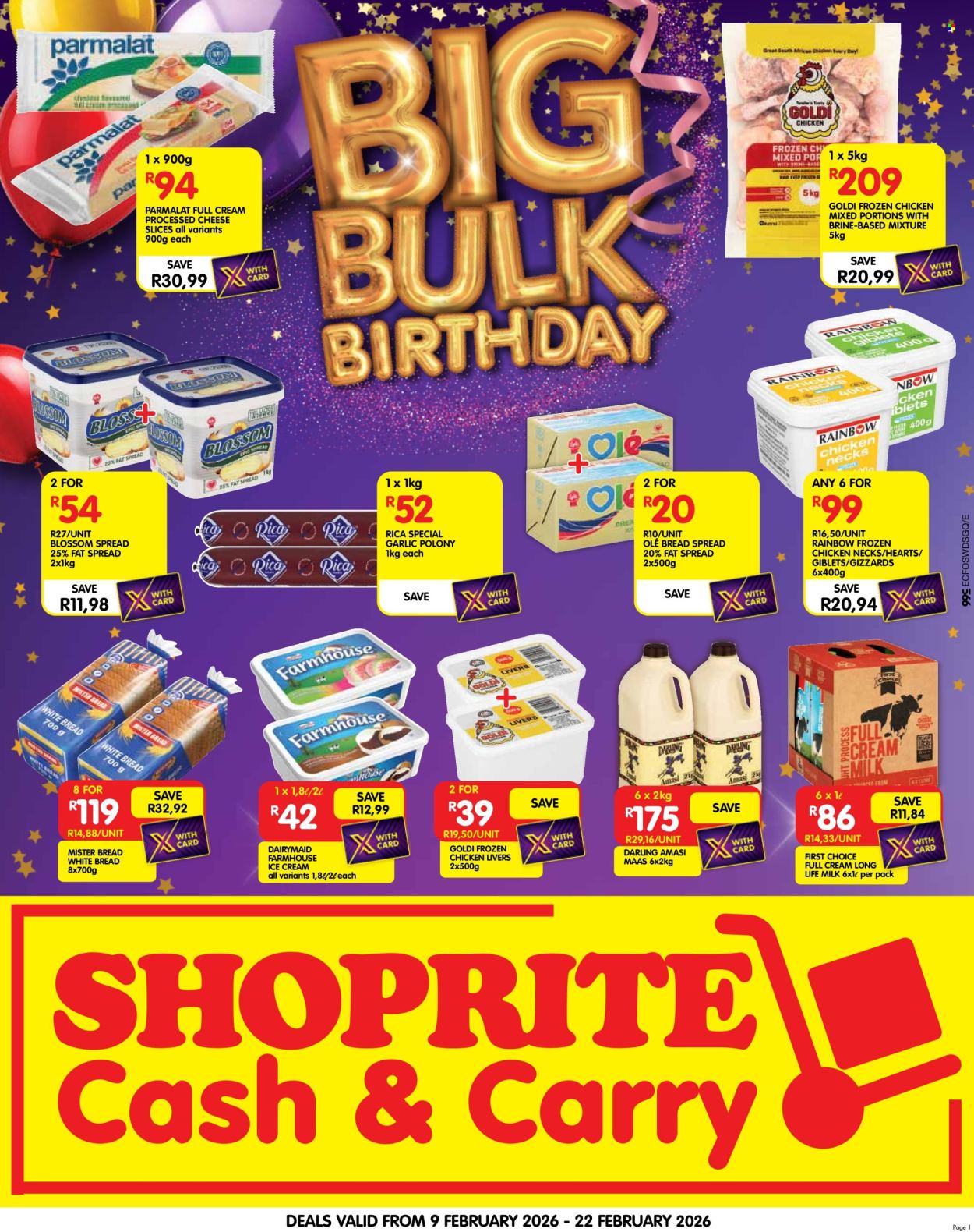 Shoprite specials - 09/02/2026 - 22/02/2026. Page 1