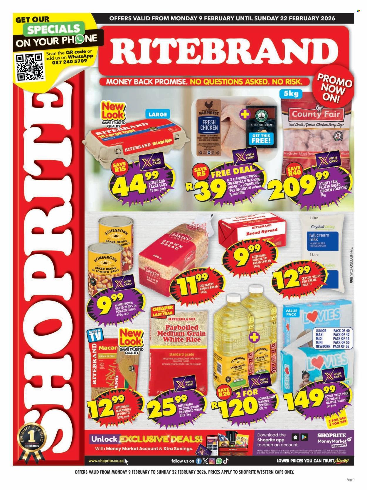 Shoprite specials - 09/02/2026 - 22/02/2026. Page 1