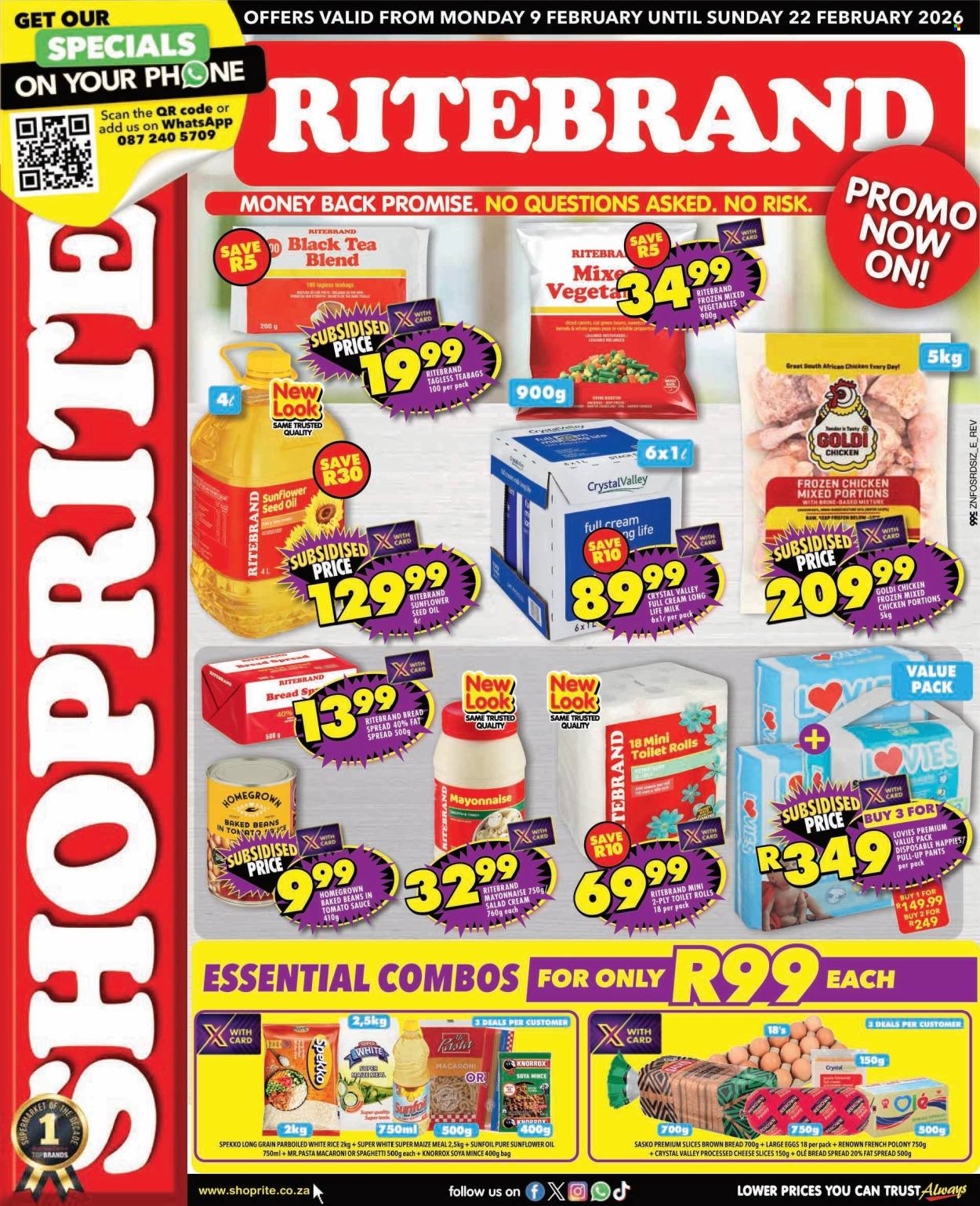 Shoprite specials - 09/02/2026 - 22/02/2026. Page 1