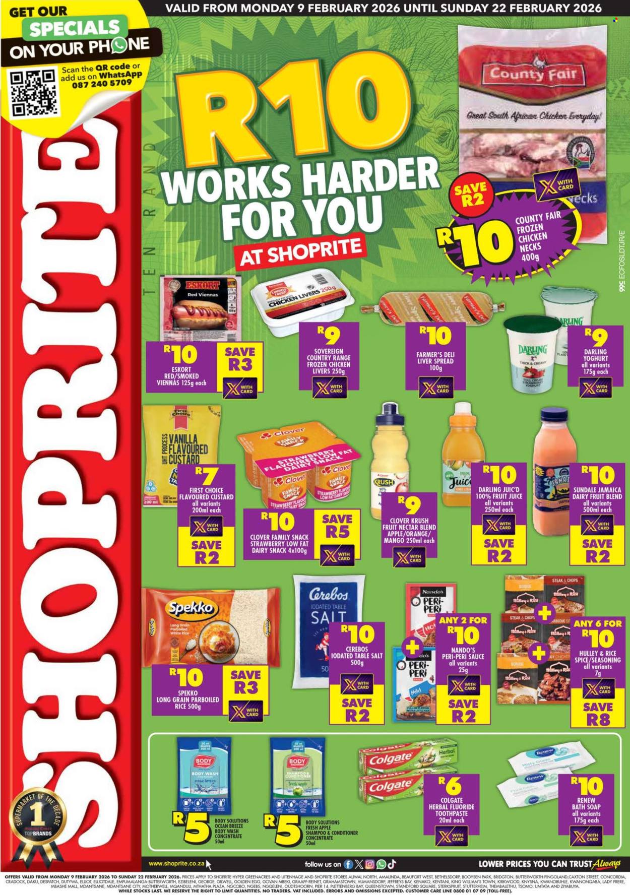 Shoprite specials - 09/02/2026 - 22/02/2026. Page 1