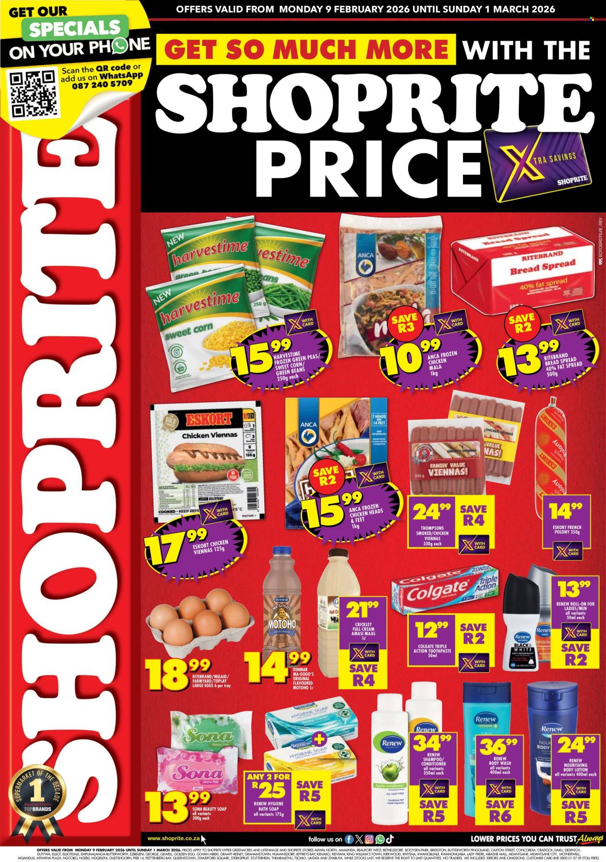Shoprite specials - 09/02/2026 - 01/03/2026. Page 1