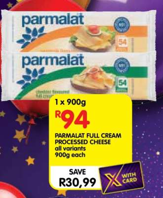 PARMALAT FULL CREAM PROCESSED CHEESE